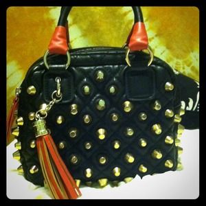 Gold Studded Purse (comes with shoulder strap too)