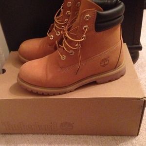 Timberland Double Collar Wheat Boots
