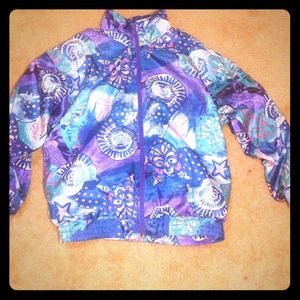 Colorful windbreaker