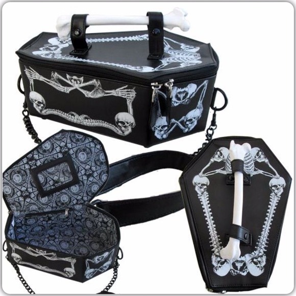 KREEPSVILLE BAG O' BONES COFFIN BAG