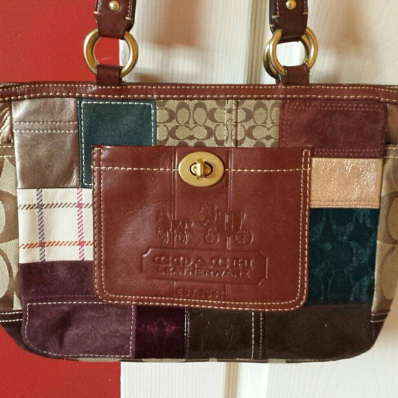 Coach patchwork bag - Picture 2 of 4