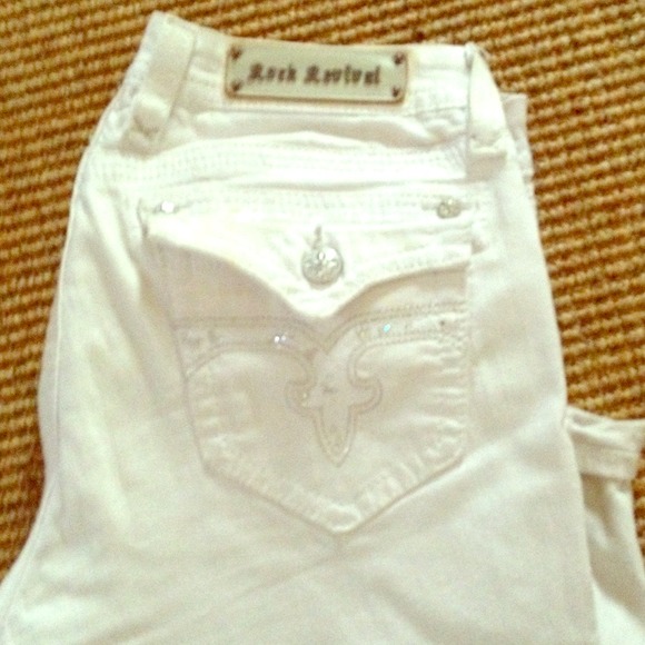 Rock Revival white skinny