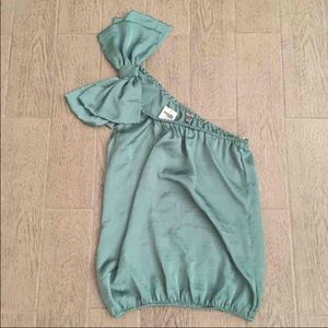 Charlotte Russe One Shoulder Top