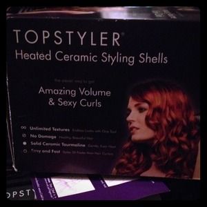 Topstyler heated ceramic styling shells.