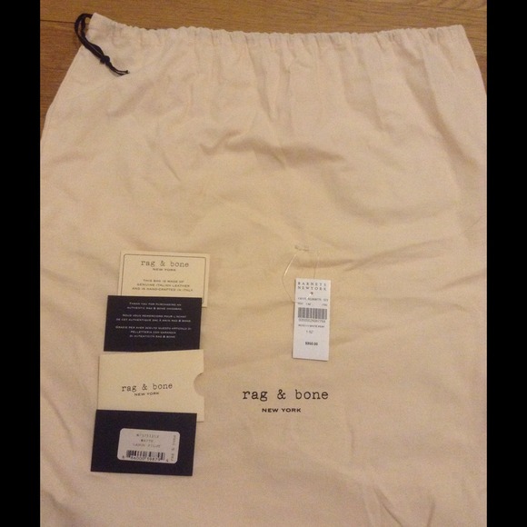 SALE ⚡️ Rag and Bone Large Perforated Pilot Bag - Picture 4 of 4