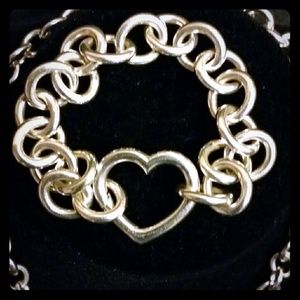 Tiffany and Co. Heart Clasp Bracelet