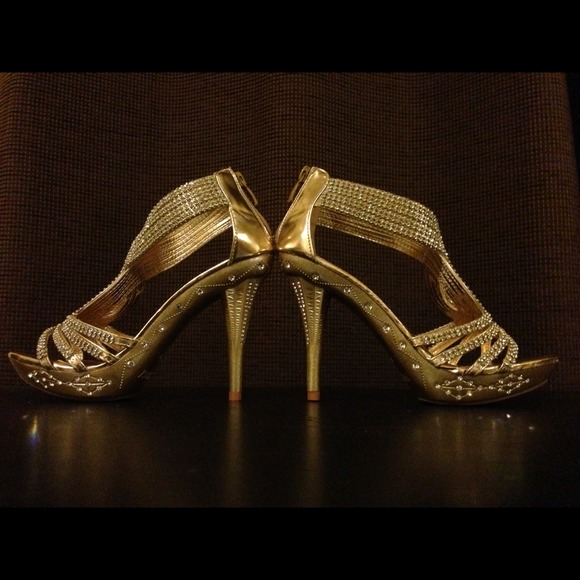 Delicacy Gold Formal 4.5" Heels