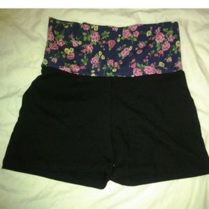 High waist shorts
