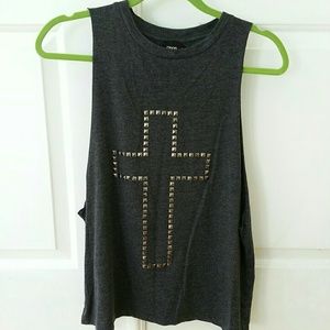 Asos cross studded tank lowside