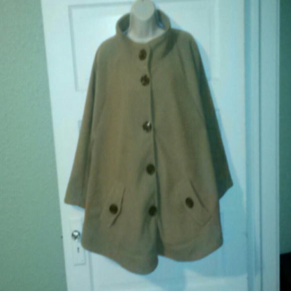 Camel colored cape