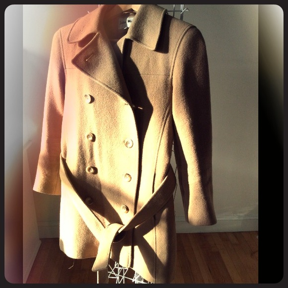 John Weitz camel hair jacket