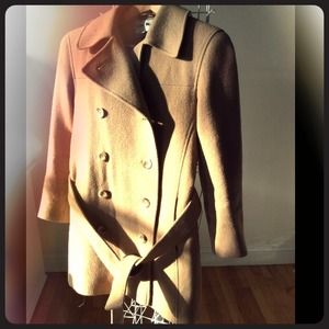 John Weitz camel hair jacket