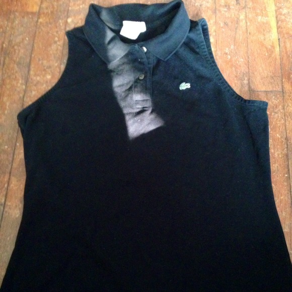 Lacoste sleeveless polo shirt