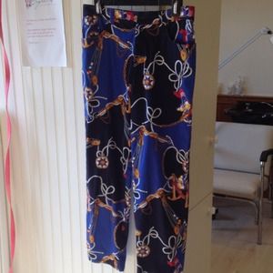 Ralph Lauren nautical cropped pants