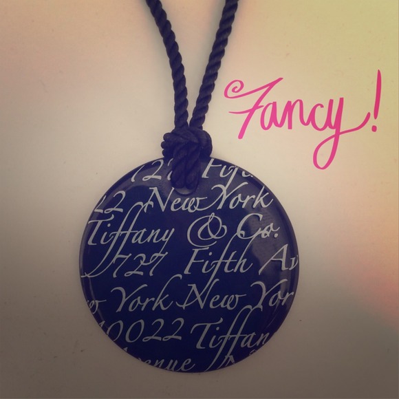 Tiffany & Co. "Tiffany Notes" lacquer pendant - Picture 1 of 4