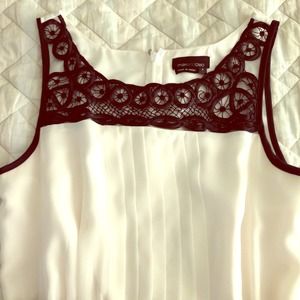 BCBG's Max and Cleo line. Pleaded b&w dress