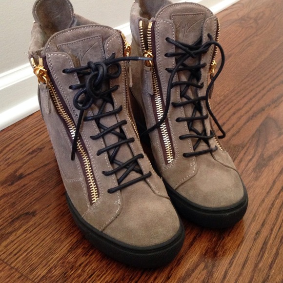 Giuseppe zanotti wedge sneaker