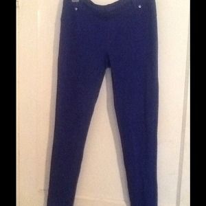Navy blue skinny jeans