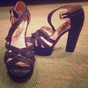 Michael Kors Studded Strappy Heels