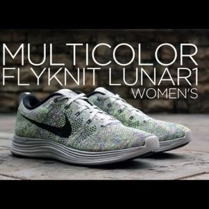 nike lunar 1 flyknit multicolor