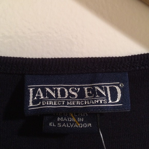 Lands End Navy Shell - Picture 2 of 3