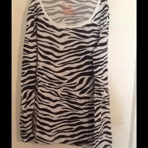 Zebra print shirt