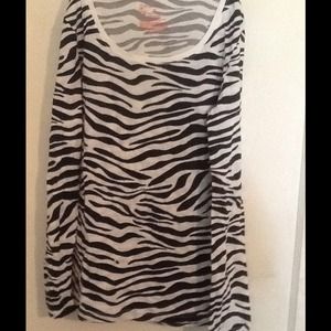 Zebra print shirt