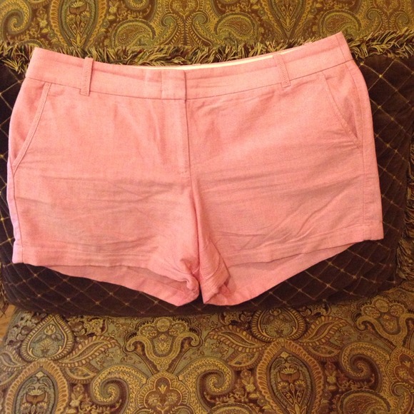 J Crew Pink Cotton Shorts!!