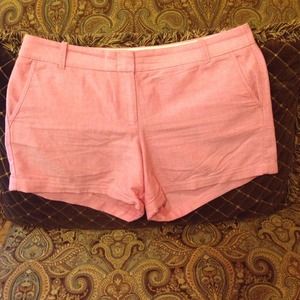 J Crew Pink Cotton Shorts!!