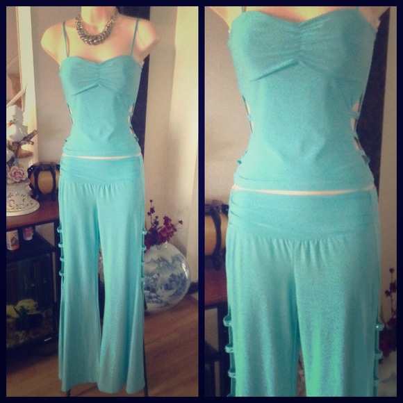 Beautiful light blue outfit