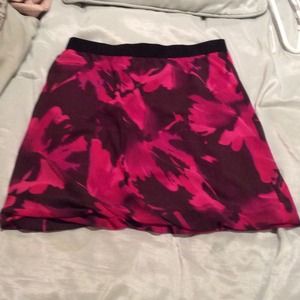 🚫sold🚫LOFT: pink floral skirt