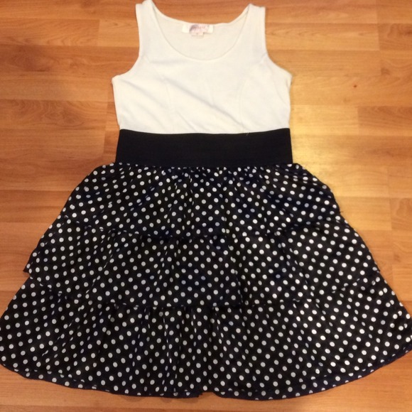 Navy and white dress💙