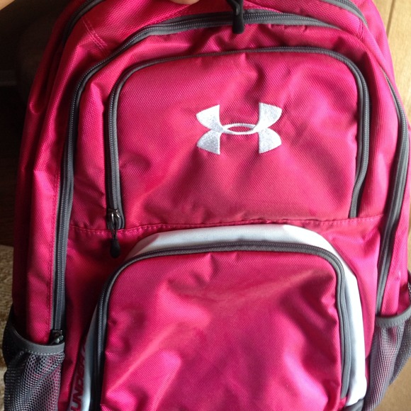 Pink Under Armor Back Pack
