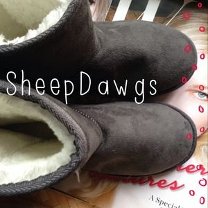 SheepDawgs Microfiber Boots - Grey