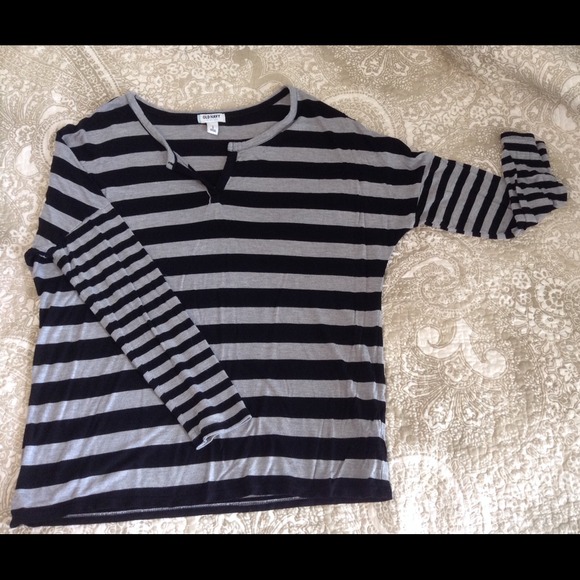 Old Navy dolman sleeve striped top