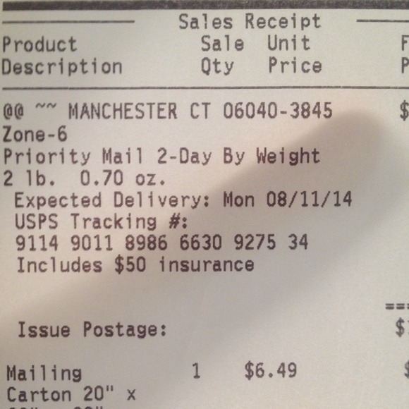 Receipt proof ❤️❤️❤️ for @tanzaniia