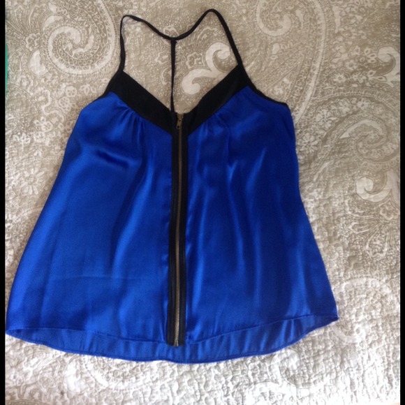 Flowy Blue Tank - Picture 1 of 4