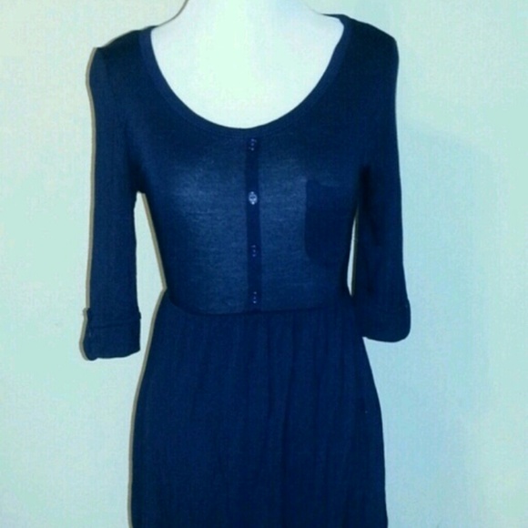 Ventti Navy Dress