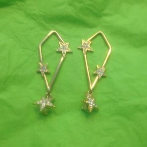 Star Dangly Earrings