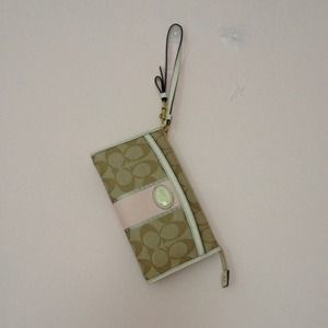 Coach wristlet