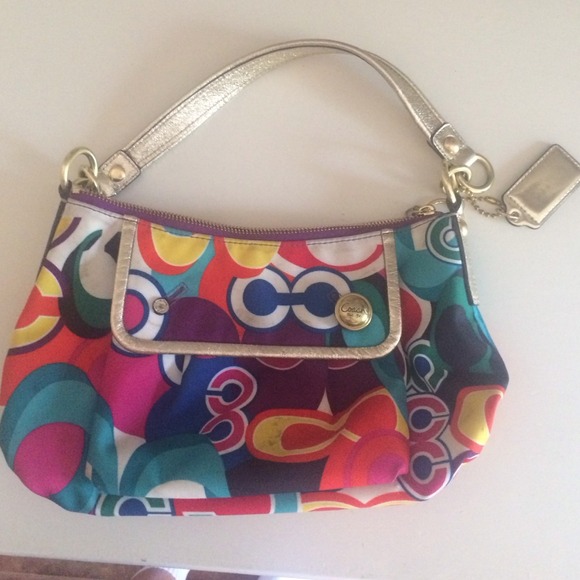 Coach poppy purse