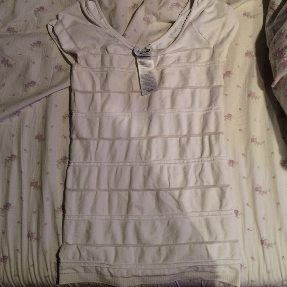 White bebe shirt