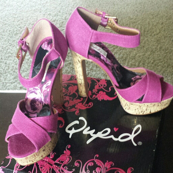 **sold** Super cute Qupid heels! New with box - Picture 2 of 4