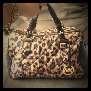 Leapord print Michael Kors handbag