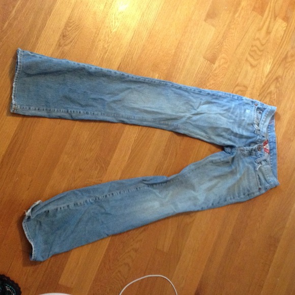 Lucky brand stone washed jeans