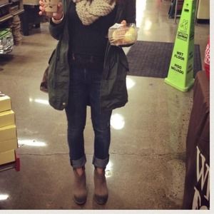 Steve Madden suede ankle booties