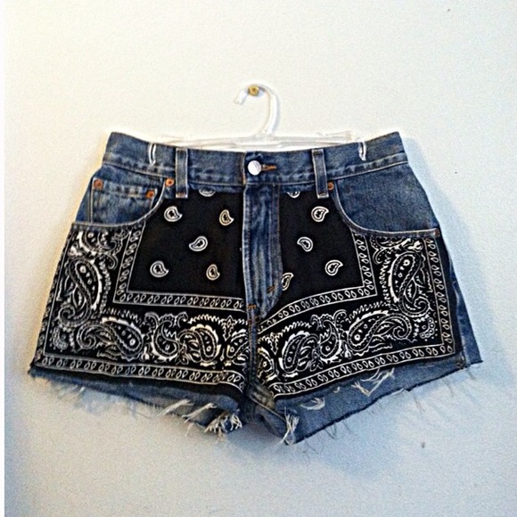 Bandana Shorts