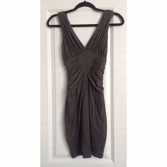 Bebe Grey Bodycon dress