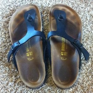 Size 41 ( 10 American) Birkenstocks, lightly worn