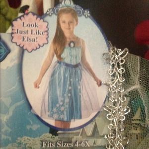 ✋✋🚫🚫🚫SOLD FROZEN ELSA DRESS